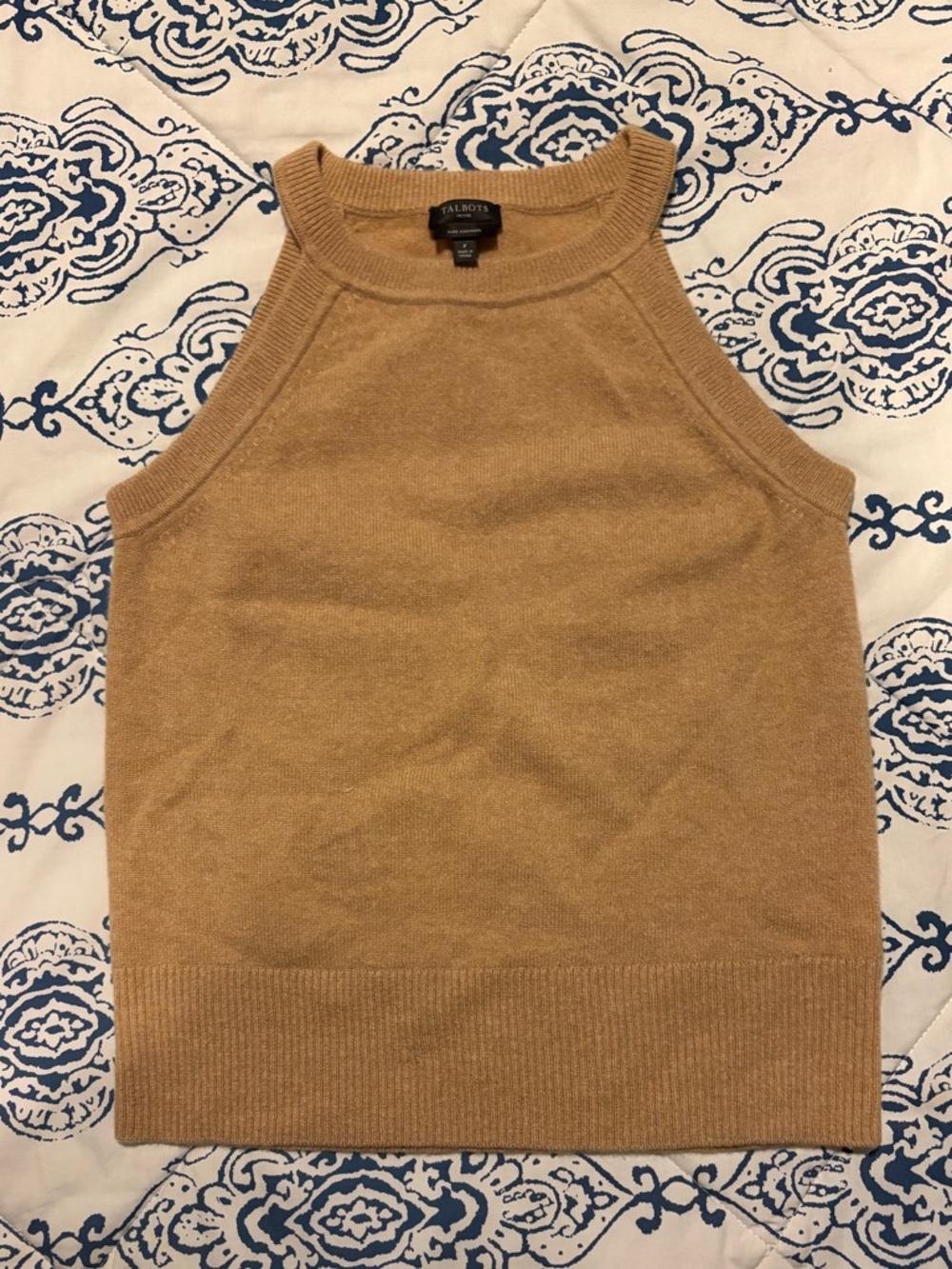 Talbots Cashmere Sweater Tank